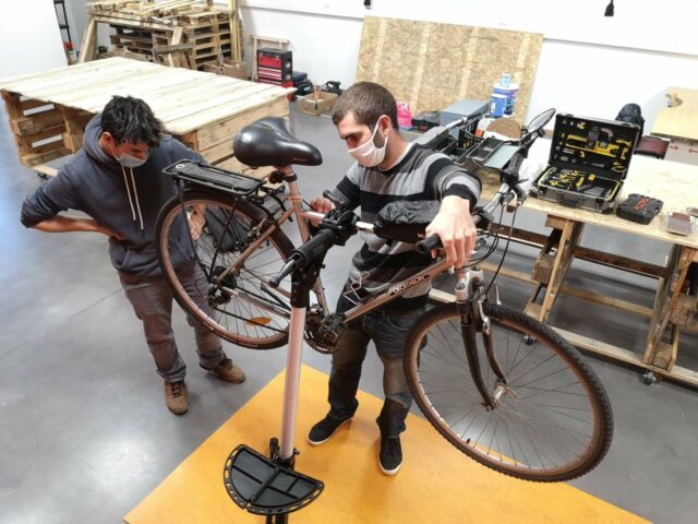 Repair bike